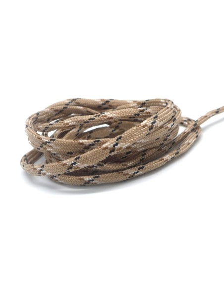 2m paracorde rose cordon nylon tressé 4,5mm x 2mm - 7 fils - corde nylon gainé