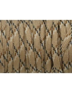 2m paracorde rose cordon nylon tressé 4,5mm x 2mm - 7 fils - corde nylon gainé 2