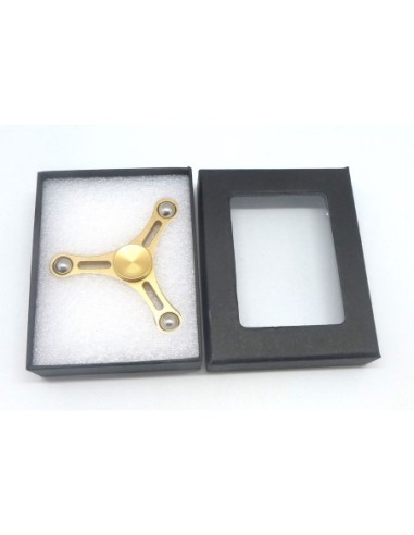 Fidget spinner Hand spinner  TOY Hélice en aluminium de couleur doré