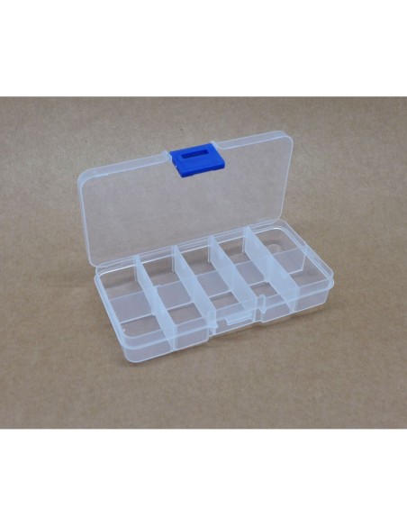 Petite boîte en plastique pour petit rangement 20ml 6 pièces - La Poste