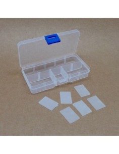 Boite de rangement 13cm X 6,5cm X 2cm perles, scrapbooking, boutons 2