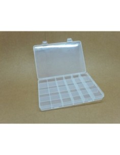 Boite de rangement 19,5cm X 13cm X 2cm perles, scrapbooking, boutons