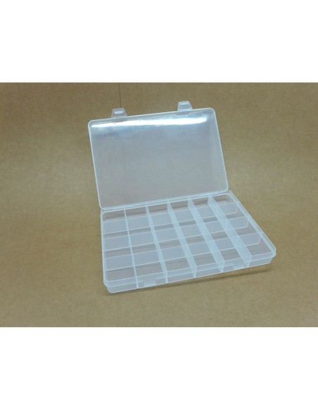 Boite de rangement 19,5cm X 13cm X 2cm perles, scrapbooking, boutons