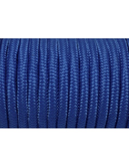 Corde bleu roi brillant satinée 5mm en polyester