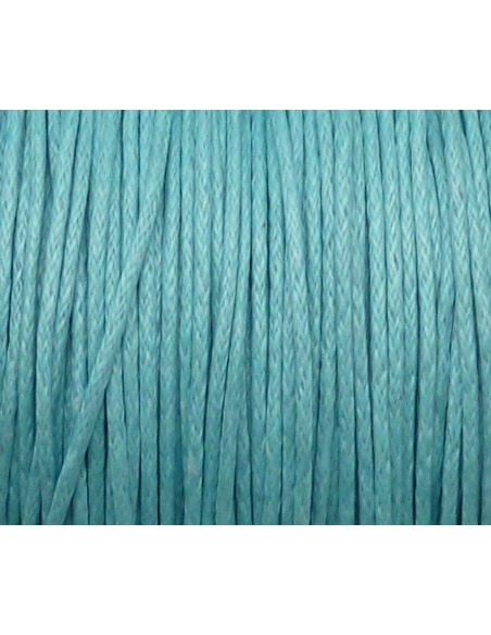 Fil pour bijoux bleu ciel 1mm