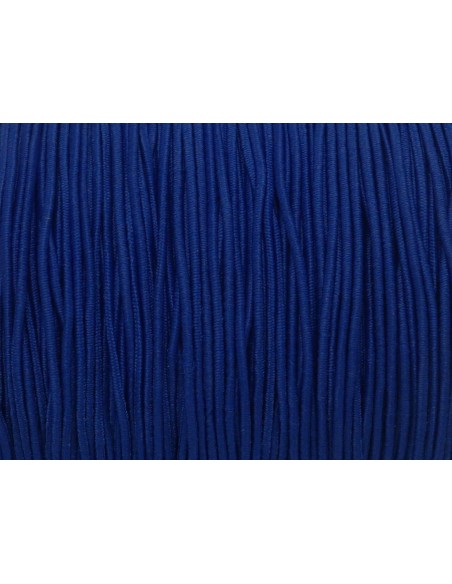 Fil élastique 1mm de couleur bleu nuit pour création bracelet