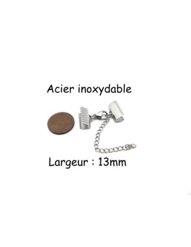 Mini-mousqueton pour bijoux Charm - 10 pièces (argenté)