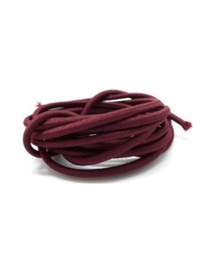 Fil élastique 3mm rouge grenat