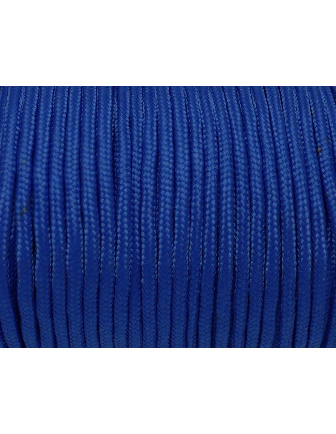 paracorde 3mm cordon tressé corde nylon gainé rouge bleu marine