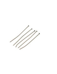 tige métallique clou à tête plate 5cm en métal de couleur bronze