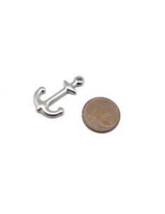 Pendentif ancre marine en acier inoxydable argenté 2