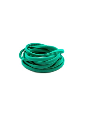 Cordon lycra élastique 3mm style spaghetti vert