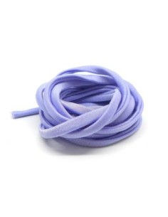 Cordon lycra élastique 3mm style spaghetti parme, glycine