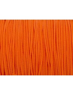 Fil élastique 1mm orange fluo 2