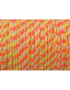 Cordelette tressée ronde de 1,5mm multicolore