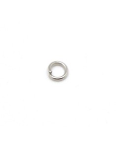 anneau de jonction 6mm épais, résistant métal argenté 2