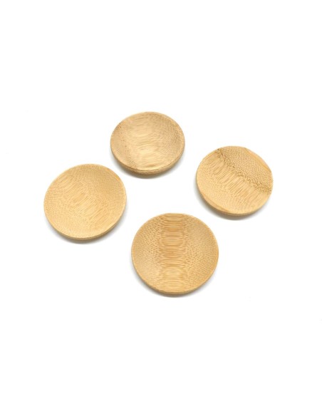 Coupelle de présentation en bambou pour décoration de table