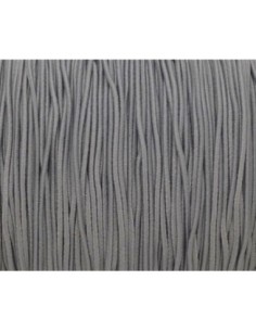 Fil élastique 1mm gris 2