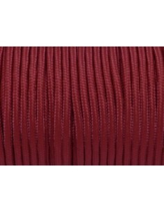 paracorde pour bracelet rouge grenat 3mm