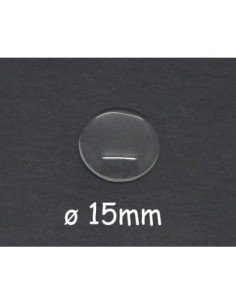 cabochon en verre de 15mm