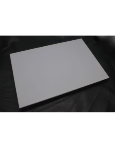 Rangement bague, baguier, présentoir bagues simili cuir blanc