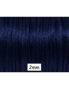Ficelle chinoise bleu marine pas chère 2mm