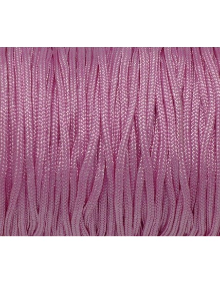 Fil de jade 1,5mm rose pour création de bracelets