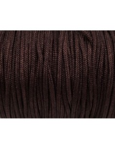 Fil de jade pas cher 1,5mm marron foncé idéal noeud coulissant 2