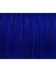 Fil de jade 1,5mm bleu vif électrique - bracelet shamballa 2