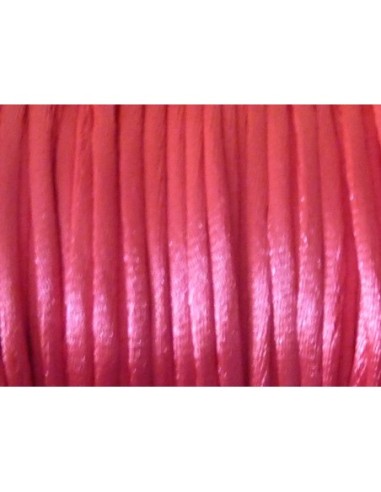 5m Cordon Queue de rat 2mm rose vif quasi fluo