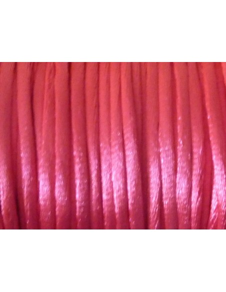 5m Cordon Queue de rat 2mm rose vif quasi fluo