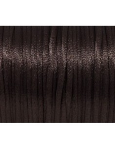 Cordon Queue de rat 2mm marron foncé pas cher 2
