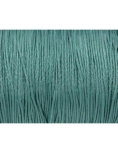 Fil de jade 0,8mm vert sauge - fil nylon tressé - jade string 2