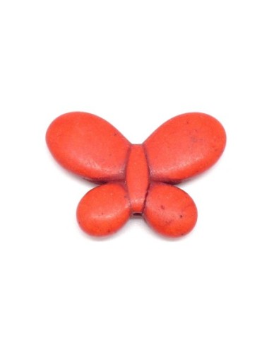 perle papillon en pierre synthétique pas chère