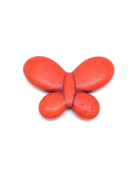 perle papillon en pierre synthétique pas chère