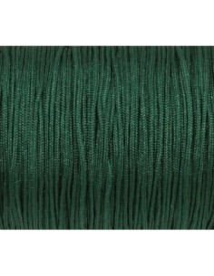 Fil de jade 1mm vert foncé - idéal noeud coulissant - WRAP - SHAMBALLA 2