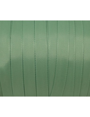 galon gros grain de largeur 10mm souple vert amande pas cher