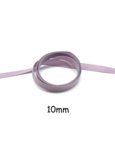 ruban gros grain souple parme, mauve 1cm de large