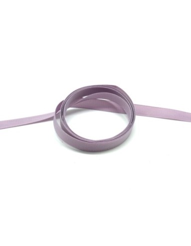 galon gros grain pas cher de largeur 10mm souple parme, mauve