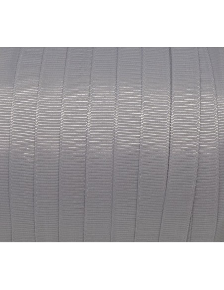ruban gros grain souple uni gris perle, gris clair pas cher 1cm