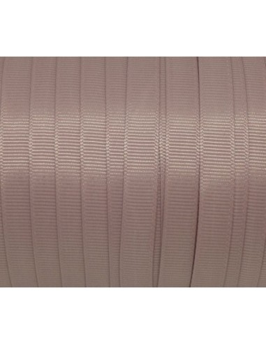 ruban gros grain fin pas cher souple uni vieux rose clair 7mm