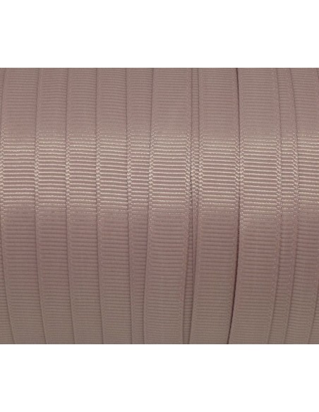 ruban gros grain fin pas cher souple uni vieux rose clair 7mm