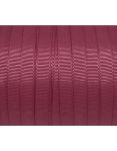 ruban gros grain pas cher souple uni rose framboise 7mm