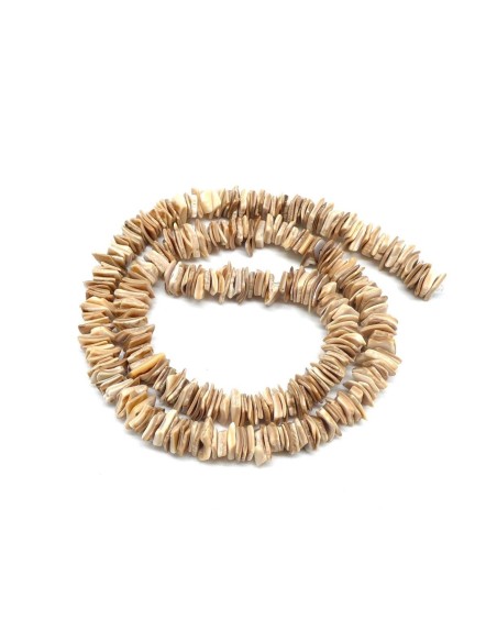 perle intercalaire naturelle Chips 5mm - 8mm style coquillage