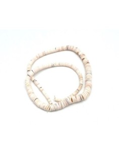 perle intercalaire rondelle naturelle nacré de 3mm à 8mm