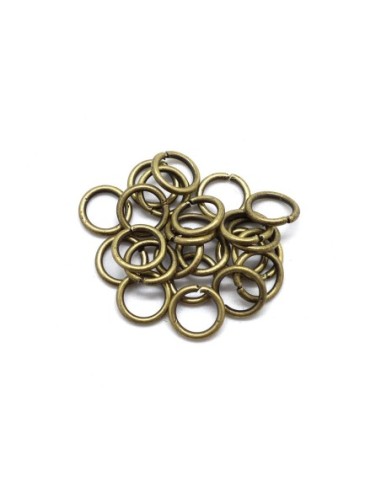 Anneau de jonction ouvert 10mm bronze résistant pas cher