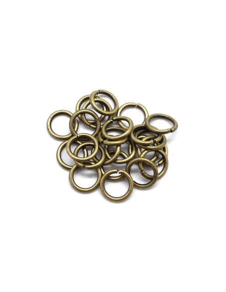 Anneau de jonction ouvert 10mm bronze résistant pas cher