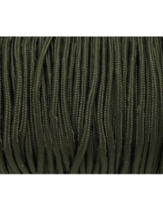 Paracorde 3mm cordon nylon tressé corde nylon gainévert militaire 2