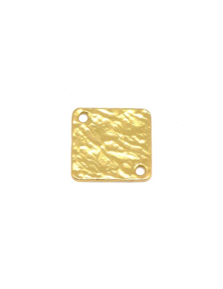 Perle connecteur doré pour création de bracelet d'amitié fin et élégant