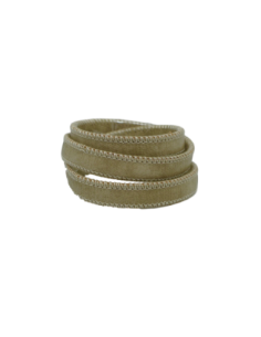 Lanière simili cuir vert sauge pâle avec couture 10mm - cuir synthétique 2